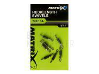 Matrix Hooklength Swivels BESTEN KUNSTKODER Angelshop