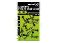 X-Strong Feeder Bead Snap Links Size 12