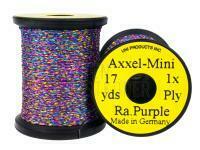 Uni Axxel-Mini Flash Tinsel Flash 1 Strand 17 yds - Rainbow Purple BESTEN KUNSTKODER Angelshop