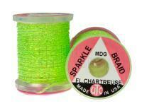 UTC Midge Sparkle Braid - Fl.Chartreuse BESTEN KUNSTKODER Angelshop