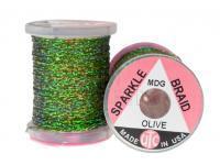 UTC Midge Sparkle Braid - Olive BESTEN KUNSTKODER Angelshop