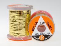 UTC Flat Mylar Tinsel  1/69" X-Small - Gold / Silver BESTEN KUNSTKODER Angelshop