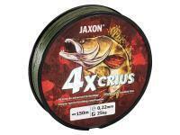 Jaxon Crius 4X 0.32mm 150m - dark green BESTEN KUNSTKODER Angelshop