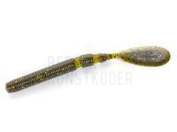 Gummiköder Lake Fork LFT Hyper Worm 6in - Green Pumpkin Gold Purple