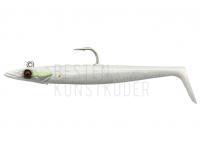 Gummifisch Savage Gear Sandeel V2 18cm 86g 2+1pcs - White Pearl Silver BESTEN KUNSTKODER Angelshop