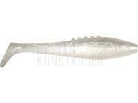 Gummifische Dragon Lunatic Pro 12,5cm - Pearl/Clear | Silver Glitter BESTEN KUNSTKODER Angelshop