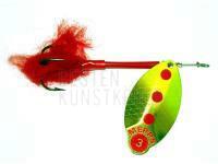 Spinner Mepps Lusox Fluo Gold - no. 2 BESTEN KUNSTKODER Angelshop