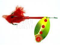Spinner Mepps Lusox Fluo Gold - no. 3 BESTEN KUNSTKODER Angelshop