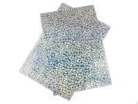 Hareline Lycra Foil Stretch - Silver Holographic BESTEN KUNSTKODER Angelshop