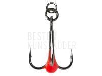 Drillingshaken Savage Gear Hot Spot Hooks SGY 1X Bn Ring Rigged #8 BESTEN KUNSTKODER Angelshop