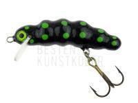 Wobbler Microbait Maggot 33mm - Black Green BESTEN KUNSTKODER Angelshop