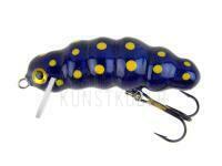 Wobbler Microbait Maggot 33mm - Marineblau BESTEN KUNSTKODER Angelshop