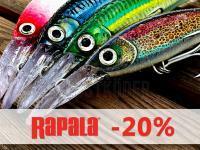 Mega-Rabatt -20 % auf Rapala, Fishup und DAM! Neue Westin Jerkbaits
