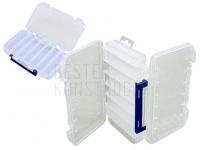 Kunstköderbox Meiho Reversible 100 Two Sided Plastic Lure Case - Clear BESTEN KUNSTKODER Angelshop