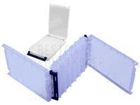 Kunstköderbox Meiho Reversible 120 Two Sided Plastic Lure Case - Clear BESTEN KUNSTKODER Angelshop