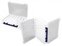 Kunstköderbox Meiho Reversible 165N Two Sided Plastic Lure Case - Clear BESTEN KUNSTKODER Angelshop