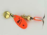 Spinner Mepps Aglia Fluo #0 | 2.5g - Orange BESTEN KUNSTKODER Angelshop