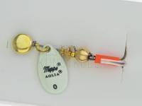 Spinner Mepps Aglia Fluo #0 | 2.5g - Phospho BESTEN KUNSTKODER Angelshop