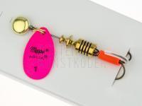 Spinner Mepps Aglia Fluo #1 | 3.5g - Pink BESTEN KUNSTKODER Angelshop