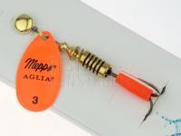 Spinner Mepps Aglia Fluo #3 | 6.5g - Orange BESTEN KUNSTKODER Angelshop