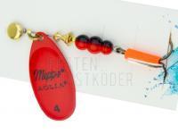 Spinner Mepps Aglia Fluo #4 | 9g - Red BESTEN KUNSTKODER Angelshop