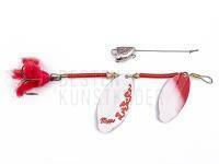 Mepps Pike Tandem - Red/White BESTEN KUNSTKODER Angelshop