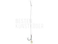 Mikado Method Feeder Rigs X-Tra Strong with rubber 10cm - #6 BESTEN KUNSTKODER Angelshop