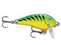 Wobbler Rapala Mini Fat Rap 3cm - Firetiger BESTEN KUNSTKODER Angelshop