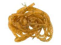 Hareline Mini Squiggle Worms - Tan