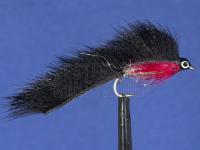 Streamer Minkey Black Natural #10 BESTEN KUNSTKODER Angelshop