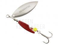 Spinner Manyfik MOBBY V-3 5g - VS05 Silver/Red BESTEN KUNSTKODER Angelshop