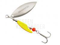 Spinner Manyfik MOBBY V-3 5g - VS06 Silver/Fluo BESTEN KUNSTKODER Angelshop