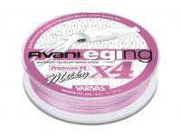 Geflechtschnur Varivas Avani Eging Premium PE X4 Milky Pink 150m #0.8 BESTEN KUNSTKODER Angelshop