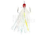 Mustad In-Line Triple Grip Feathered Chartreuse - #4 BESTEN KUNSTKODER Angelshop