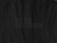 Neck Hackle Strung - black BESTEN KUNSTKODER Angelshop