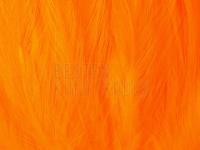 Neck Hackle Strung - fl. orange BESTEN KUNSTKODER Angelshop