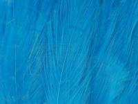 Neck Hackle Strung - sil.dr..blue