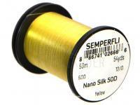Thread Semperfli Nano Silk 50D 12/0 50m 54yds - Yellow BESTEN KUNSTKODER Angelshop
