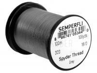 Semperfli Spyder Thread 18/0 100m 109yds 30D - Grey BESTEN KUNSTKODER Angelshop