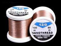 Hends Nanothread 30D - 18/0 - Brown Lt BESTEN KUNSTKODER Angelshop