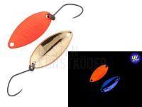 Forellen Blinker Nories Masukuroto Tulle 1.4g 24mm - #001 (Fluo- Red / Gold) BESTEN KUNSTKODER Angelshop