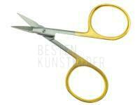 Scissors Gold Arrow Point 3.5in 9.5cm BESTEN KUNSTKODER Angelshop