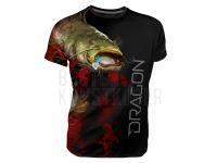 Breathable T-shirt Dragon - catfisch black L BESTEN KUNSTKODER Angelshop