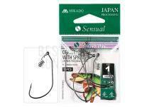 Haken Mikado Sensual Offset with Spring - #4/0 BESTEN KUNSTKODER Angelshop