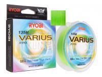 Geflechtschnur Ryobi Varius 8X 135m 0.18mm | 9.2kg | #1.2 | 20 LB BESTEN KUNSTKODER Angelshop