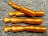 Gummifische Great Fish GF2 Leech 60mm 1.8g - no scent - gold