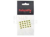 Future Fly 3D Epoxy Eyes Teardrop 7mm - FL. Yellow BESTEN KUNSTKODER Angelshop