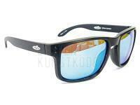 Storm WildEye Seabass Sunglasses - Matte Black Blue BESTEN KUNSTKODER Angelshop