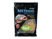 Pellet Ready Jaxon Method Feeder 500g 2mm - Pineapple BESTEN KUNSTKODER Angelshop