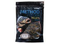 Pellet Ready Jaxon Method Feeder 500g 2mm - BANANA/VANILLA/CHOCOLATE BESTEN KUNSTKODER Angelshop